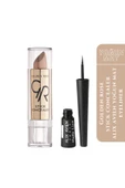 GOLDEN ROSE Stick Concealer No: 03 + A.Avien Eyeliner - YOĞUN MAT SİYAH - 1