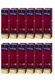 VİTAL Colors Krem Tüp Saç Boyası 5-889 ŞARAP KIZILI 60 ml X 12 adet - 1