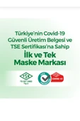 EVONY KİDS Evony Elastik Kulaklı Çocuk Maske 100 Adet (50'Lİ 2 PAKET) - 2