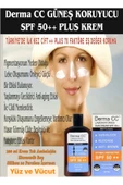 DERMA CC LABORATORIES Anti Brown Güneş Kremi Spf50++ 200 Ml + 8 Peptit Içeren Kırışıklık Kremi 50m - 4