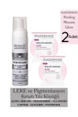 DERMA CC LABORATORIES LEKE Karşıtı Cilt Temizleyici Köpük 200m + Diadermine Peeling 75ml X 2 GLOW - 1