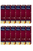 VİTAL Colors Krem Tüp Saç Boyası 6-3 DORE KAHVE 60 ml X 12 adet - 1