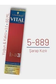 VİTAL Saç Boyası No 5.889 - Şarap Kızılı 60ml - 1