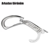 (5 ADET) Noktalı Krom Metal Portmanto Vestiyer Duvar Askısı Dolap Elbise Askılığı Askılık Askılığı thumbnail 6