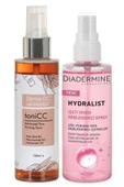 DİADERMİNE Hydralist Mucizevi Işıltı Veren Spr. 100m + Derma Cc Laboratorıes Sıkılaştırıcı Spr. 150m - 1