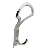 (5 ADET) Noktalı Krom Metal Portmanto Vestiyer Duvar Askısı Dolap Elbise Askılığı Askılık Askılığı thumbnail 3