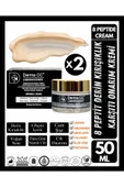 DERMA CC LABORATORIES 8 Peptit Içeren Derin Kırışıklık Karşıtı Cilt Bakım Kremi 50m X 2 Adet - 1