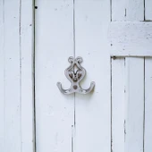 (5 ADET) Sırma Krom Metal Portmanto Vestiyer Duvar Dolap Elbise Askısı Kapı Askılığı Askılık thumbnail 2