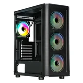 FRISBY 650W 80+ CM-105 GAMING MID-TOWER PC KASASI thumbnail 2