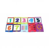 BİRLİK BABYCİM EĞİTİCİ YUMUŞAK KARTLAR SAYILAR OBJELER URT003-01 - 1