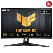 ASUS 27" IPS TUF GAMING VG27AQM1A 1MS 260HZ TYPE-C GAMING MONİTÖR 2560X1440 thumbnail 1
