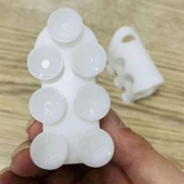BUFFER® Banyo Duş Başlığı Tutucu Silikon Güçlü Vantuz Vakum Aparatı - 8