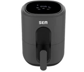 Sem Smart Midocook SC306 3.5 lt Yağsız Siyah Fritöz - 1