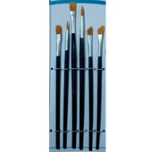ipek fırça takımı sulu, guaj,akrilik boya fırçası takımı 6 lı set - 3