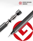 HOTO 24'ü 1 Arada Hassas Tornavida Gri QWLSD004 thumbnail 2