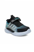 Ndrops 023-25 Anorak Anatomik Çocuk Sneaker Siyah Turkuaz 26-30 - 1