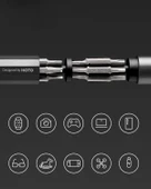 HOTO 24'ü 1 Arada Hassas Tornavida Gri QWLSD004 thumbnail 4