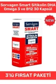 SORVAGEN Smart Sitikolin Dha Omega 3 Ve B12 30 Kapsül X 3 - 2