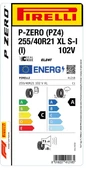 Pirelli 255/40R21 102V XL P-Zero (PZ4) s-i (i) ELT Oto Yaz Lastiği (Üretim: 2024) thumbnail 2