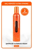 Morfose Ultra Strong Saç Köpüğü 350 ml 2 Adet - 1