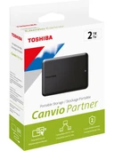 Toshiba Canvio Partner 2tb 2.5" USB 3.2 Taşınabilir Harddisk (HDTB510EK3AB) - 1
