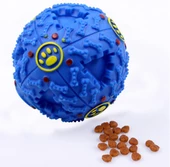 Bobo Köpekler İçin Plastik Sert Top Gumi Sesli 12 cm WJ-047-2 - 2