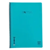 kareli 96 yaprak spiralli defter plastik kapak a4 boy - 8