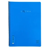 kareli 96 yaprak spiralli defter plastik kapak a4 boy - 3