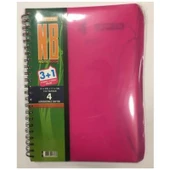 Gıpta Plastik Kapak 3+1 Defter 150 Yp Telli Defter - 3