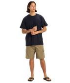 Quiksilver Slub Roundneck Erkek Lacivert Kısa Kollu Tişört EQYKT04377 Lacivert - 3