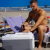 Worx WX876.9 12/24/220Volt 22Litre Kompresörlü Outdoor Oto Buzdolabı (Akü Dahil Değildir) thumbnail 12