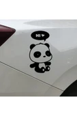 Sevimli Panda Tasarım  Oto Sticker 15*8 Cm - 1