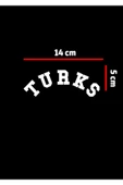 Turks Oto Sticker 14*5 Cm - 2
