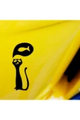 Kedi Tasarım Oto Sticker 2 Parça 6*14 Cm thumbnail 1