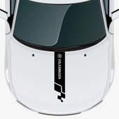 Volkswagen Arteon İçin Uyumlu Aksesuar Oto Kaput Şerit Sticker - 1