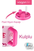 Vagonlife Tumbler Cup 800 ML Pipetli/Rahat İçim  Vakumlu Paslanmaz Çelik Termos-FFVGN8138800ML - 8