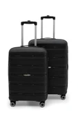 Artemis Polipropilen & Kırılmaz 2'li Valiz Seti Büyük & Orta Siyah - 1