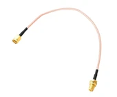 RG316 20cm Sma Erkek to Sma Dişi Kablo  RF Uzatma Kablosu Altın Kaplama Soket 0-6GHz Wi-Fi Anten Fpv Bluetooth Router Modem Koaksiyel Gps Gsm Gprs thumbnail 6