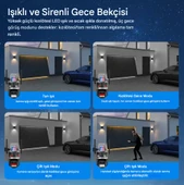 QASUL 12MP HD AI akıllı PTZ WiFi Kamera Ev Uyarı Bilgileri İle Açık Akıllı İnsansı Algılama İzleme - 8
