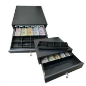 Dbpos M-415 Metal Para Çekmecesi 5 Gözlü Plastik Sürgü - 1