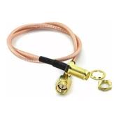 RG316 20cm Sma Erkek to Sma Dişi Kablo  RF Uzatma Kablosu Altın Kaplama Soket 0-6GHz Wi-Fi Anten Fpv Bluetooth Router Modem Koaksiyel Gps Gsm Gprs thumbnail 4