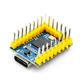 Raspberry Pi Zero RP2040 Dual Core 133Mhz 2Mb Modül  Arm Cortex-M0+ 264Kb Type C Mini Bilgisayar Micropython Ws2812 Rgb Led Micro Kontrolör Geliştirme Kartı thumbnail 3