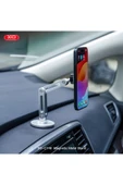 Xo Metal 360 Derece Dönebilen Mıknatıslı Manyetik Boy Ayarlı Araç İçi Telefon Tutucu thumbnail 3