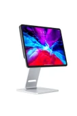 Coverzone Profesyonel Tablet Stant iPad Pro 12.9" 4. 5. Nesil ile Uyumlu Mıknatıslı Tablet Standı ID-MST-2-GY - 1