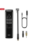 Xo Dijital Oto Hava Kompresörü 3 Başlıklı Araç Lastik/Top Pompası/120W Gücünde/Lastik Basıncı Algılama - 1
