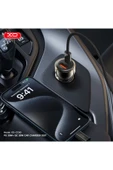 Xo CC60 Araç İçi Şarj Cihazı Type-C,60W Çift Hızlı Şarj,USB-A ve USB-C Portları,Aşırı Isınma Koruması thumbnail 2