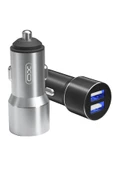 Xo CC30 Araç Şarj Cihazı 12W–Evrensel2xUSB-A Girişli Şarj Adaptörü,Aşırı Akım,Voltaj ve Isınma Koruması thumbnail 1