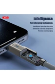Xo 4'ü 1 Arada Şarj Kablosu NB275,60W Hızlı Şarj,Lightning/Type-C/MicroUSB,Silikon Kaplama,Çinko Alaşım thumbnail 5
