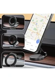 Coverzone Kablosuz Araç İçi Cep Telefonu Tutucu Açısı Ayarlanabilir Süper Güçlü Manyetik Telefon Tutucu H850 thumbnail 5
