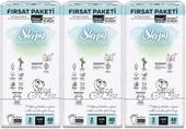 Sleepy Bebek Bezi Bio Natural Beden:2 (3-6KG) Mini 144 Adet Aylık Fırsat Pk - 1